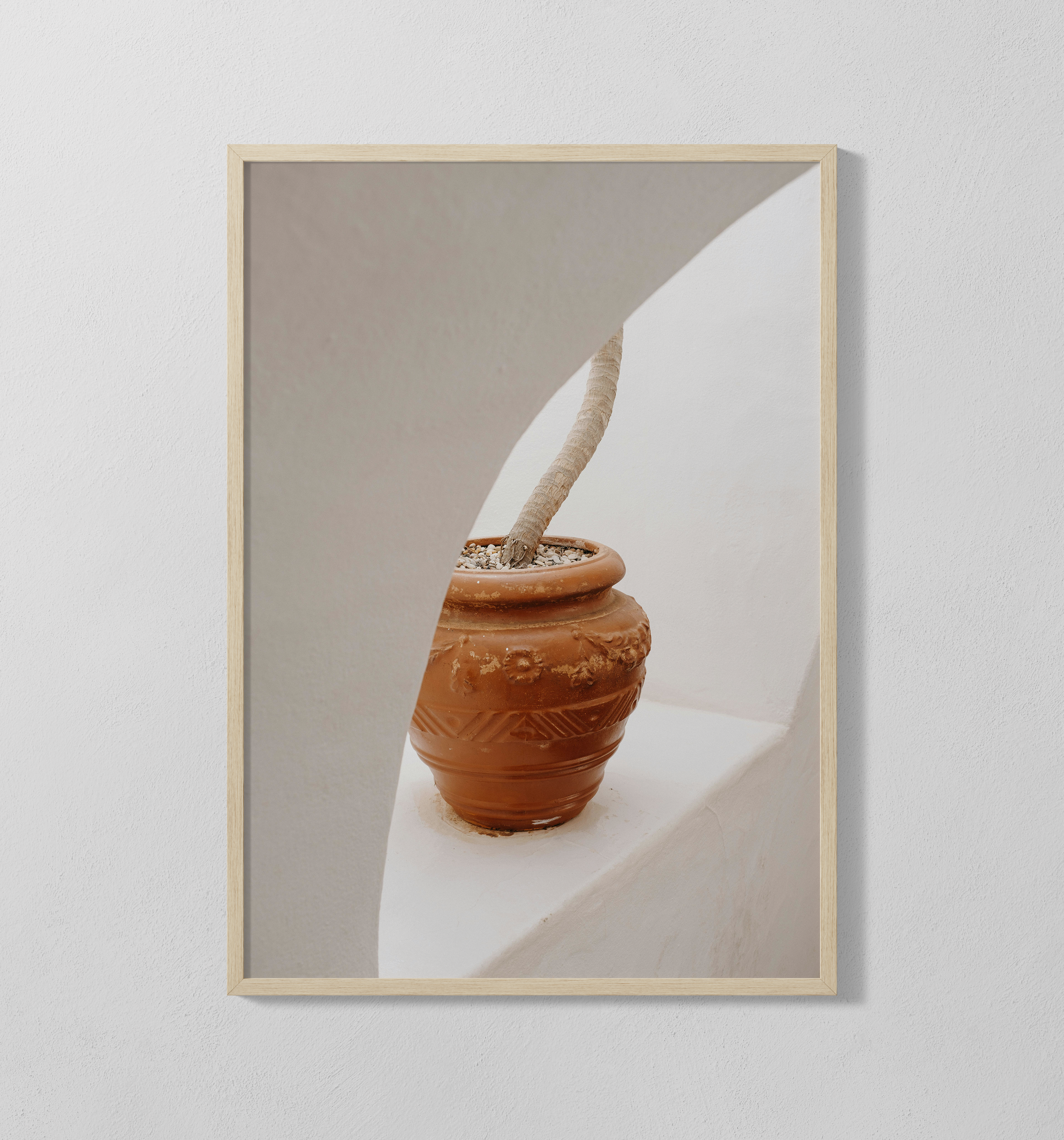 Wüsten- Pflanzentopf | Poster